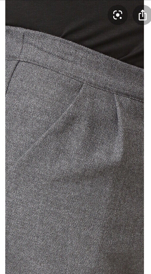 Hatch Maternity Women’s THE ZOE PANTS Grey Size 1 (S/4-6) $188 NEW