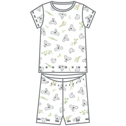 Magnolia Baby Boys LIL KOALA Short Pajamas Pima Cotton Size 5 NEW
