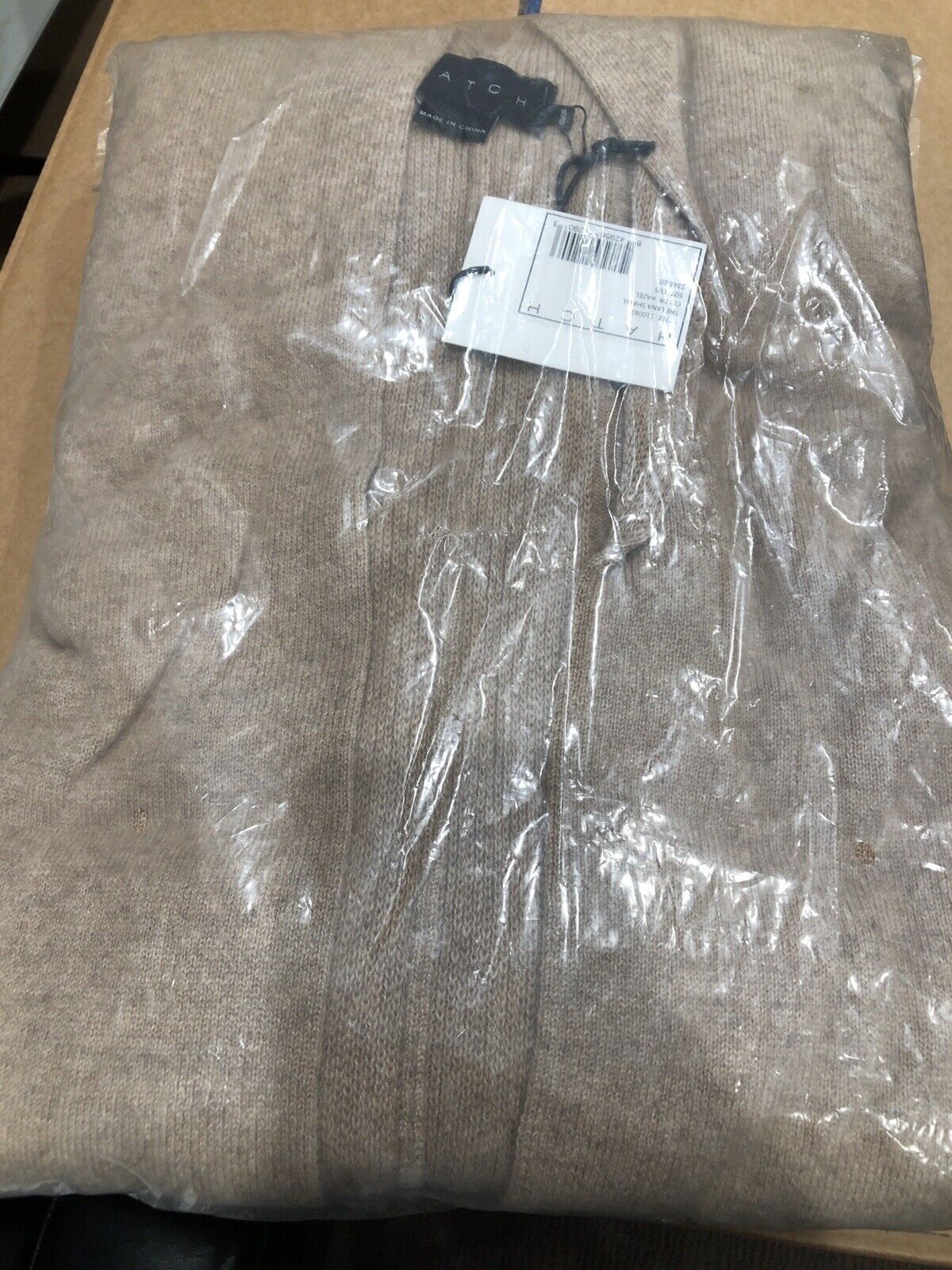 Hatch Maternity Women's THE LANA SHAWL 100% Cashmere Size O/S (Onesize) $348 NEW