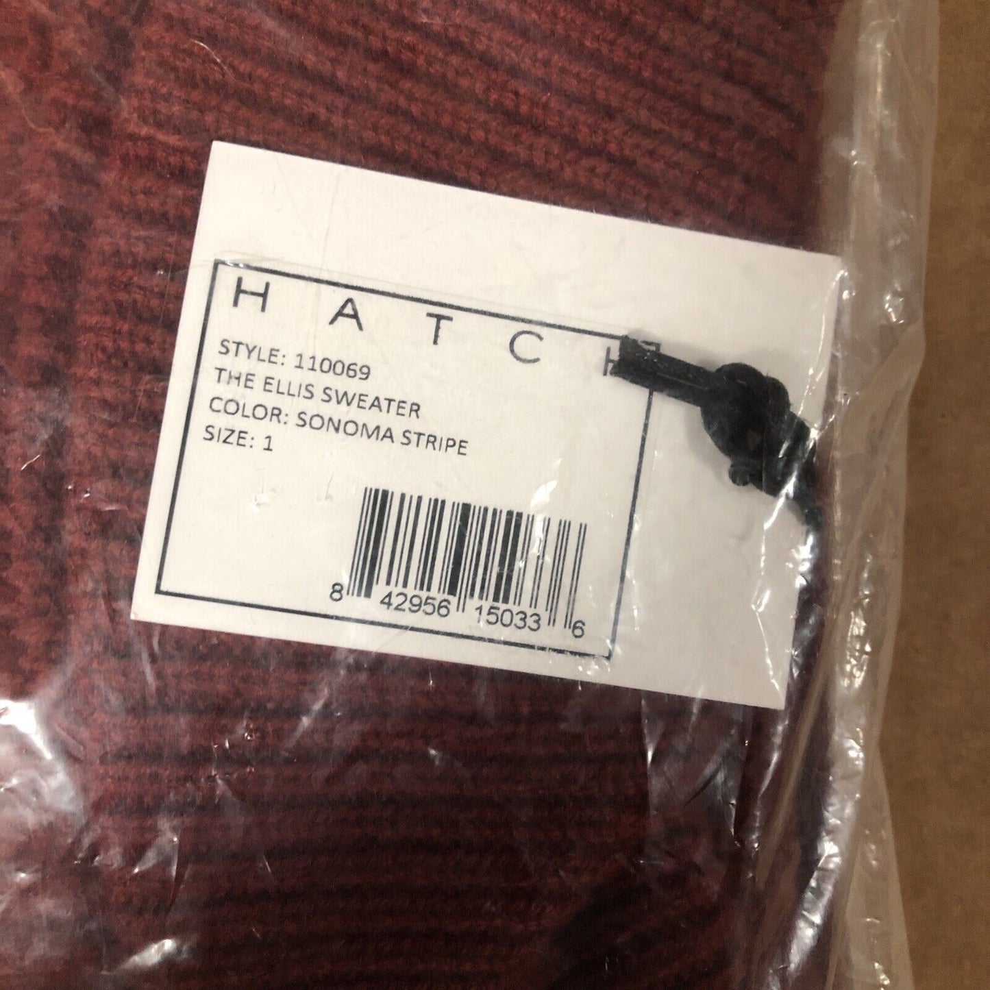 Hatch Maternity Women’s THE ELLIS SWEATER Red Wool/Cashmere $298 NEW