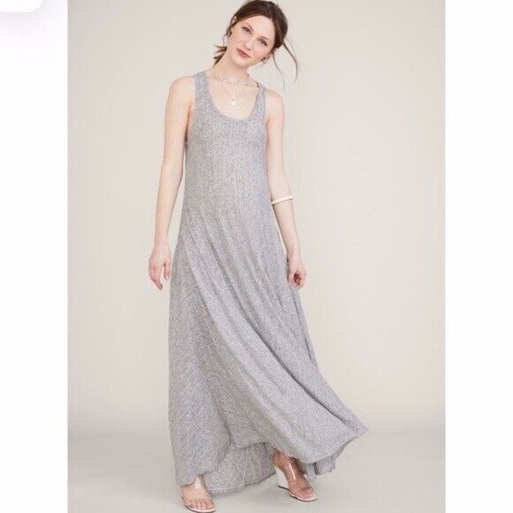 Hatch Maternity Women's THE GWEN DRESS 100% Linen Size P (petite) NEW