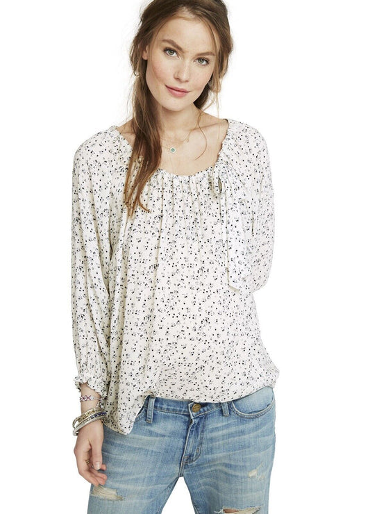 Hatch Maternity Women’s THE LAETITIA BLOUSE Provence Floral $189 NEW