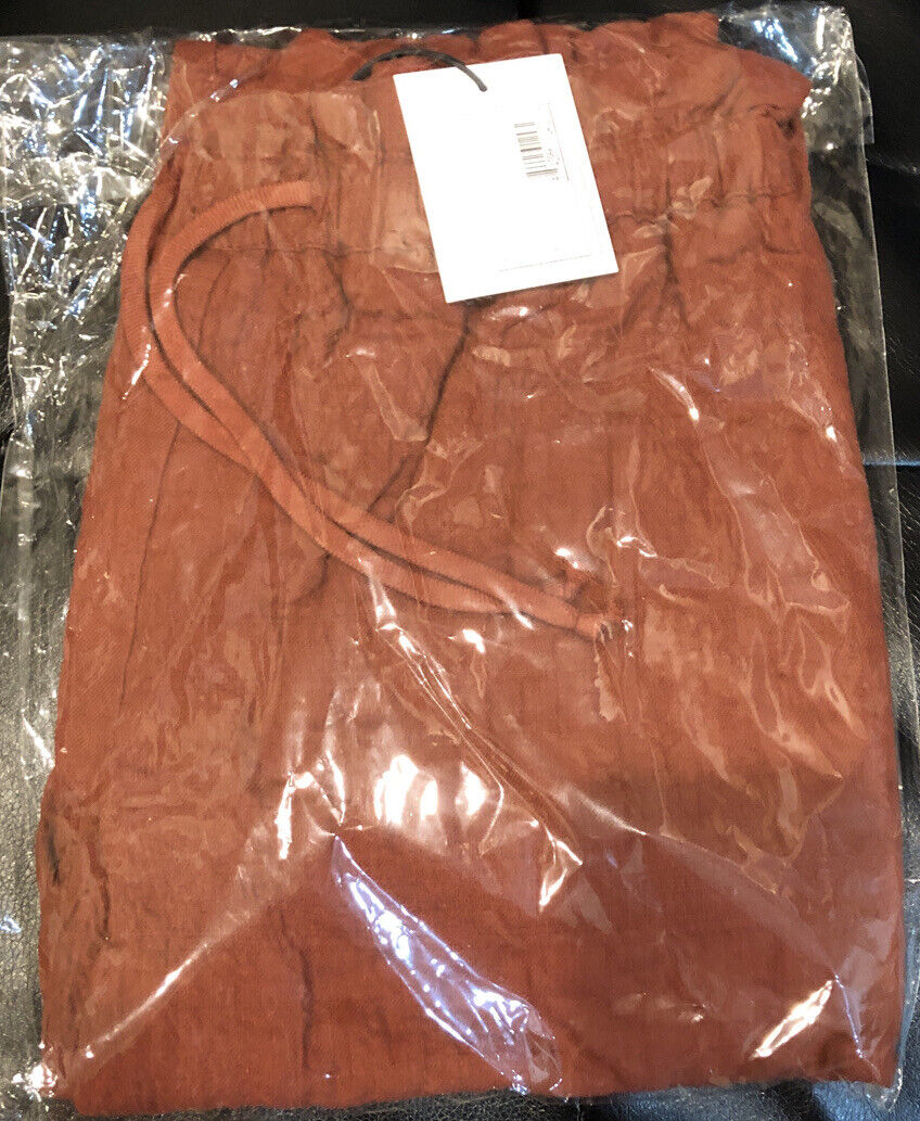 Hatch Maternity Women’s THE PAPERBAG PANT Rust Size 0 (XS/0-2) NEW