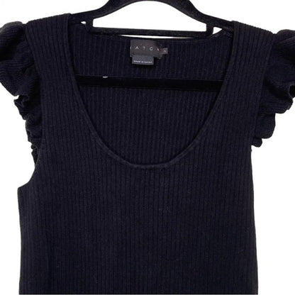 HATCH Maternity Women's THE CHLOE DRESS Ribbed Knit Size 3 (L/12) $258 NEW