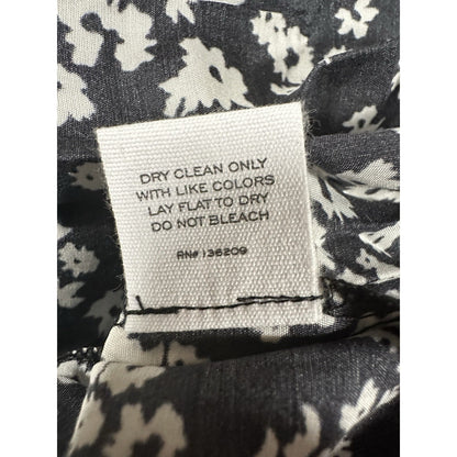 Hatch Maternity Women’s THE FIONA DRESS Black Rayon Silk Size P (Petite)$258 NEW
