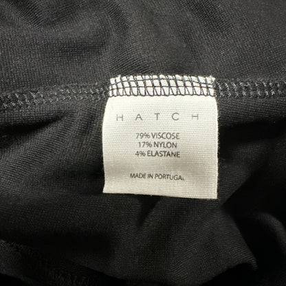 HATCH Maternity Women's THE VIRGINIA SEEMED DRESS Black Viscose $248 NEW