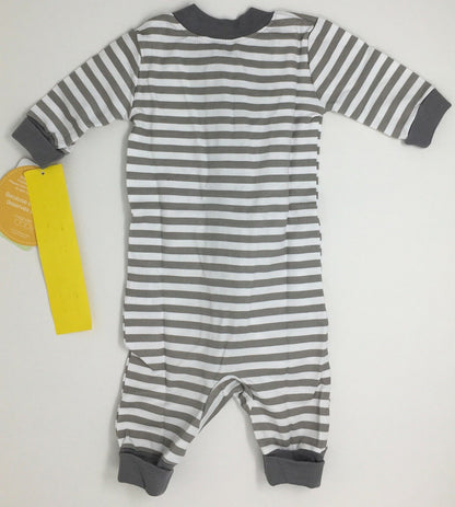 Magnolia Baby Boy FALL STRIPED ESSENTIALS Zippered Pajamas NEW