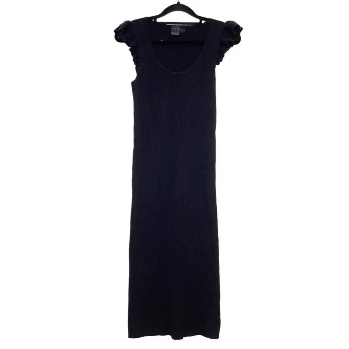 HATCH Maternity Women's THE CHLOE DRESS Ribbed Knit Size 3 (L/12) $258 NEW