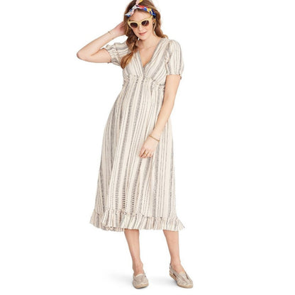 Hatch Maternity Women's THE AMELIA DRESS Cotton Gauze Size 1 (S/4-6) $268 NEW