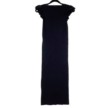 HATCH Maternity Women's THE CHLOE DRESS Ribbed Knit Size 3 (L/12) $258 NEW