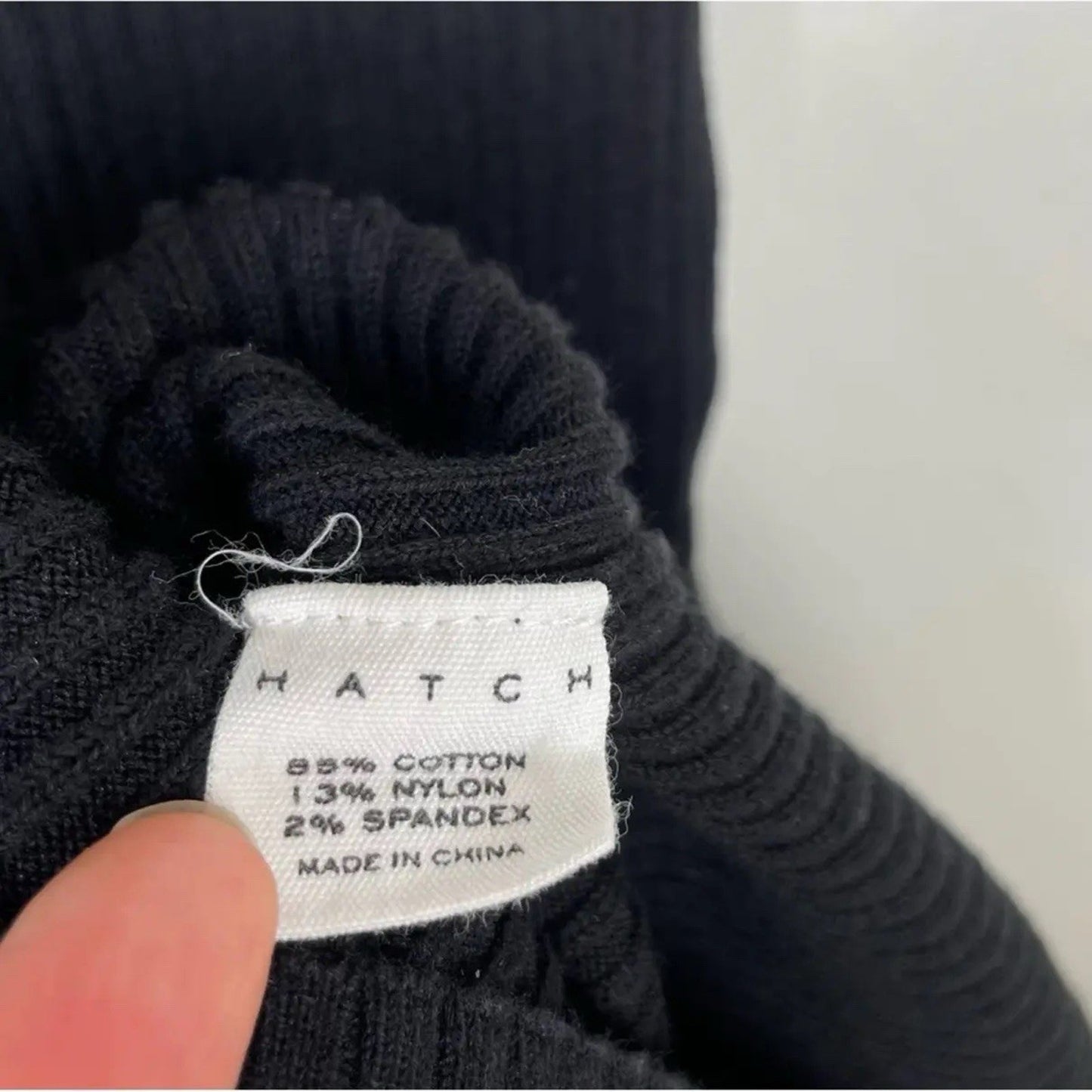 HATCH Maternity Women's THE CHLOE DRESS Ribbed Knit Size 3 (L/12) $258 NEW