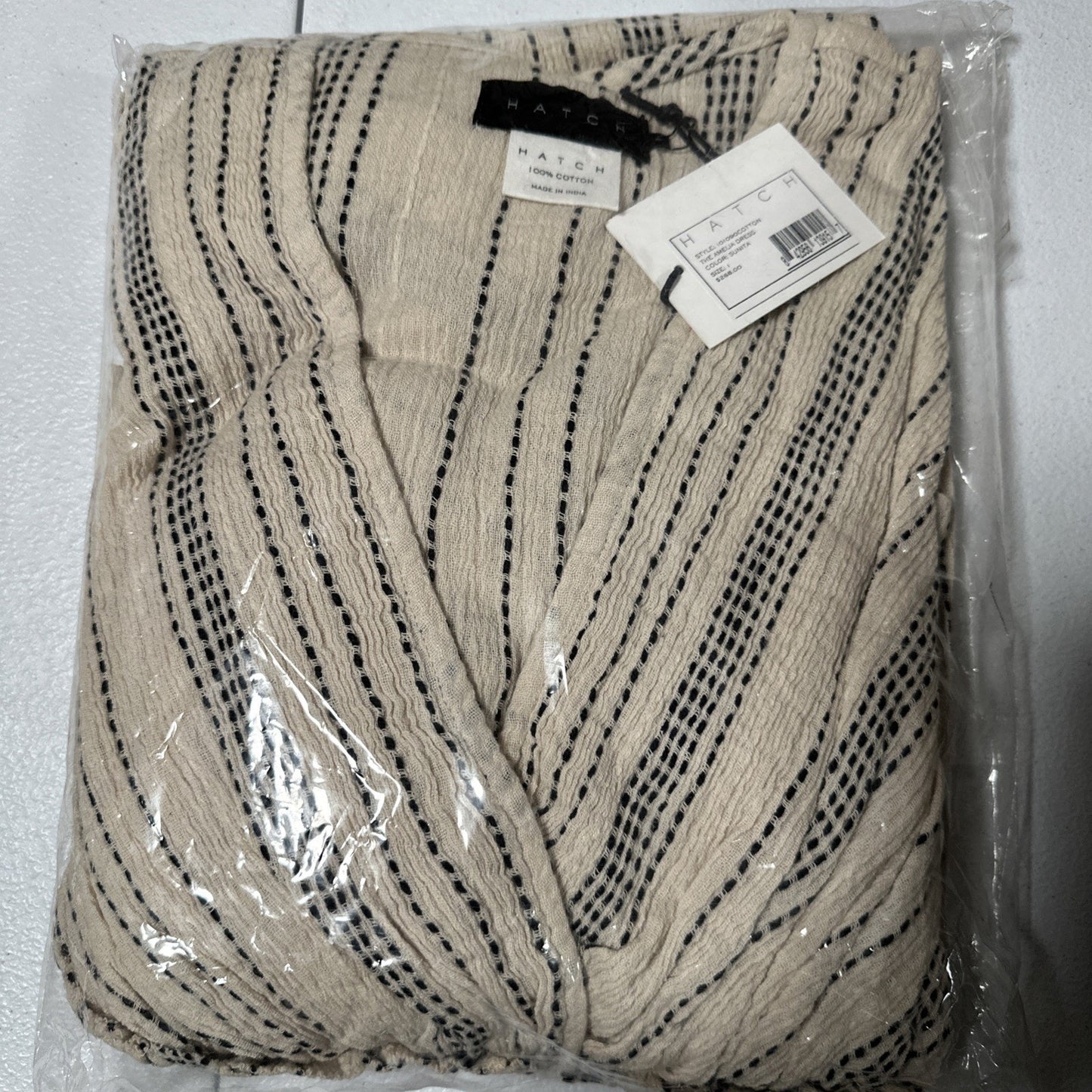 Hatch Maternity Women's THE AMELIA DRESS Cotton Gauze Size 1 (S/4-6) $268 NEW