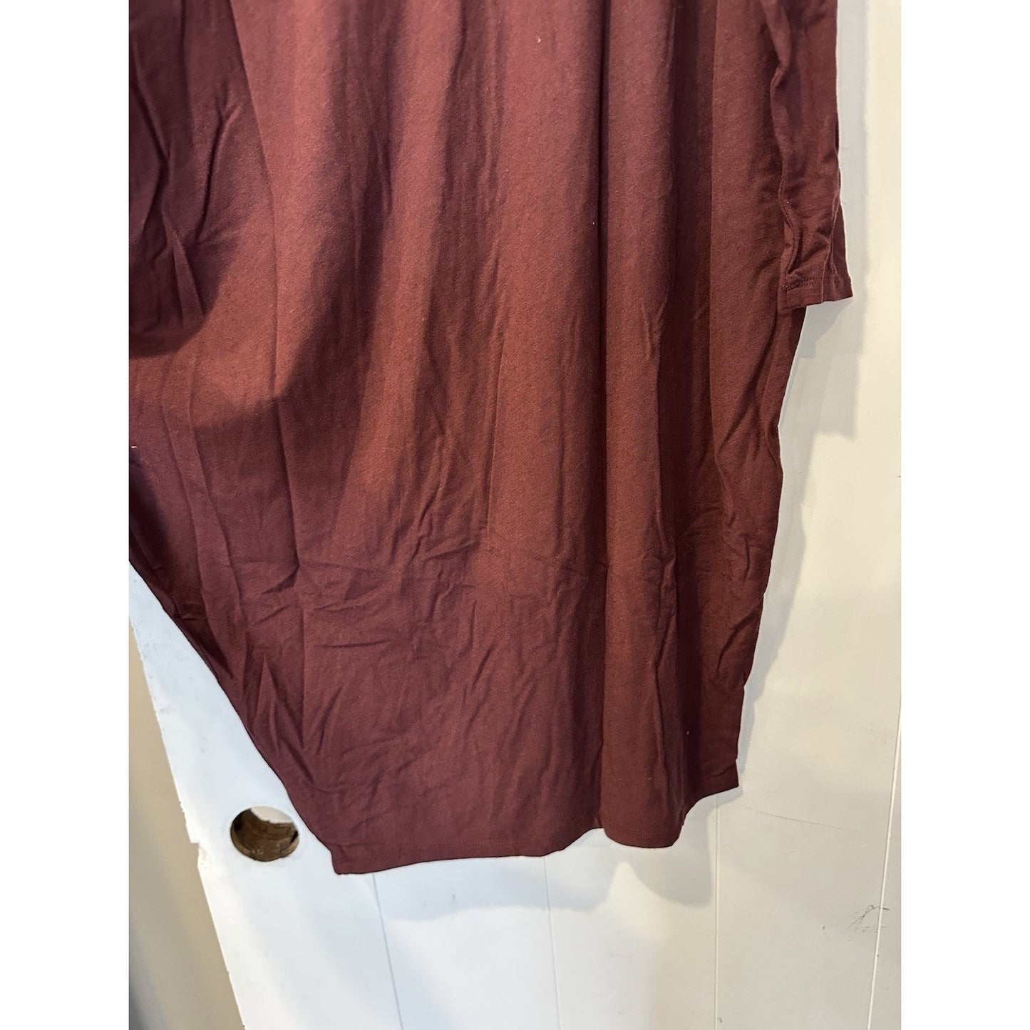 HATCH Maternity Women's THE SANDRINE DRESS Burgundy Size 1 (S/4-6) $238 NEW
