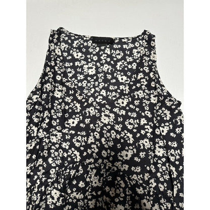 Hatch Maternity Women’s THE FIONA DRESS Black Rayon Silk Size P (Petite)$258 NEW