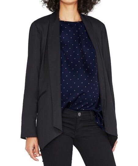 Hatch Maternity Women’s THE DELFINA TOP Royal French Dot $168 NEW