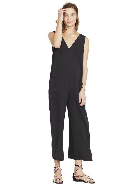 Hatch Maternity Women’s THE ALBA JUMPER Black Size 0 (XS/0-2) $278 NEW