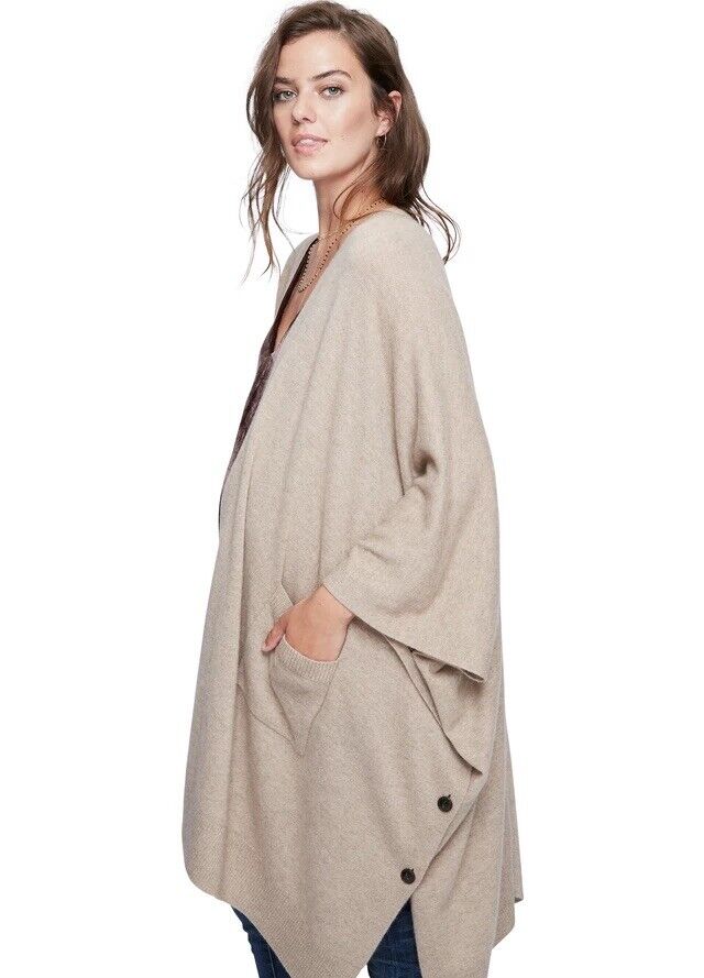 Hatch Maternity Women's THE LANA SHAWL 100% Cashmere Size O/S (Onesize) $348 NEW