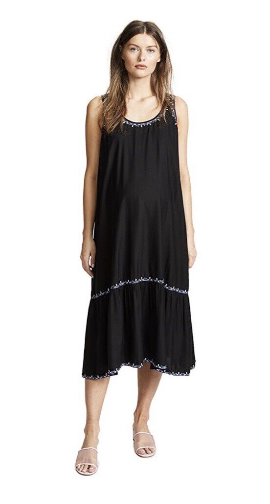 Hatch Maternity Women’s THE EDIE DRESS Black Tank Size 1 (S/4-6) NEW