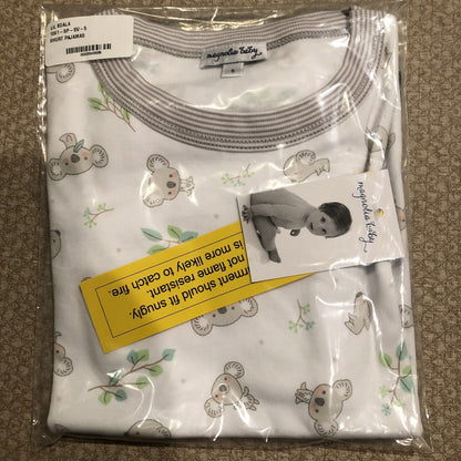 Magnolia Baby Boys LIL KOALA Short Pajamas Pima Cotton Size 5 NEW