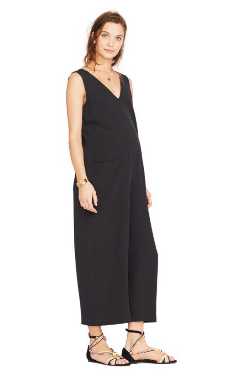 Hatch Maternity Women’s THE ALBA JUMPER Black Size 0 (XS/0-2) $278 NEW